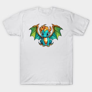 Dragon - Cute colorful dragon T-Shirt